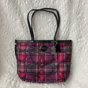 Coach Pink Tote Bag